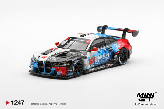 Mini GT 1/64 BMW M4 GT3 EVO #1 2025 Daytona iHeart Radio IMSA Diecast