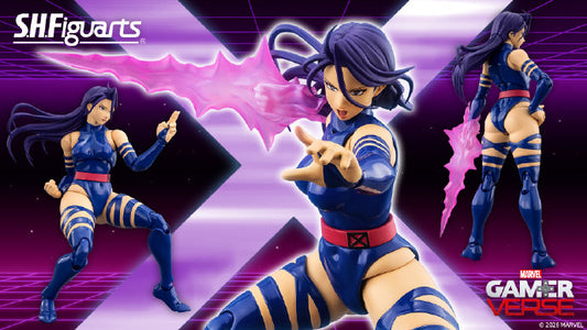 Bandai S.H.Figuarts Psylocke Gamerverse Marvel X-Men Action Figure Preorder