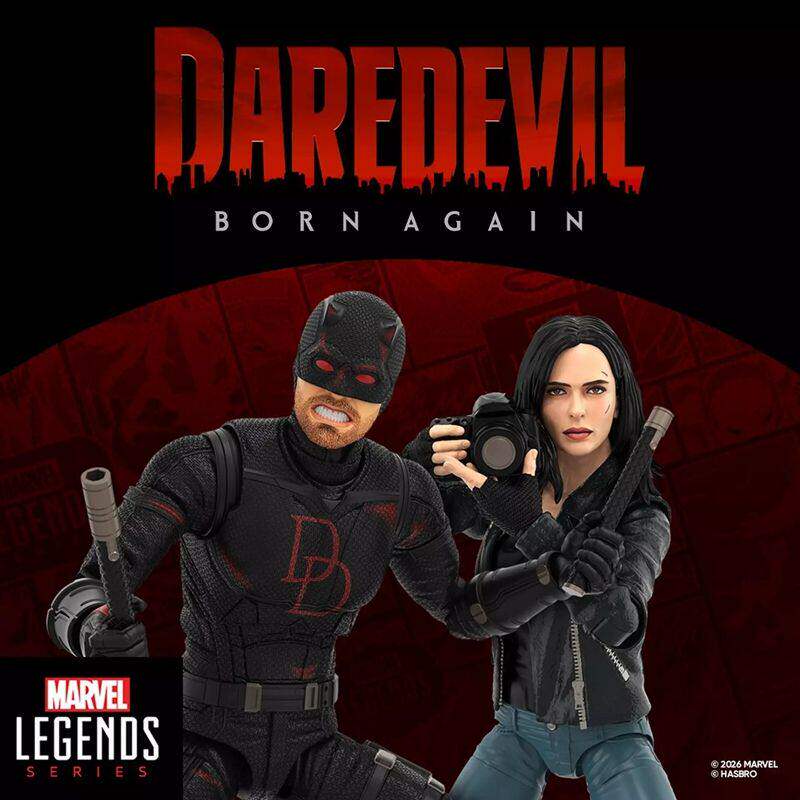 Marvel Legends Daredevil & Jessica Jones Born Again 2-Pack Hasbro Preorder
