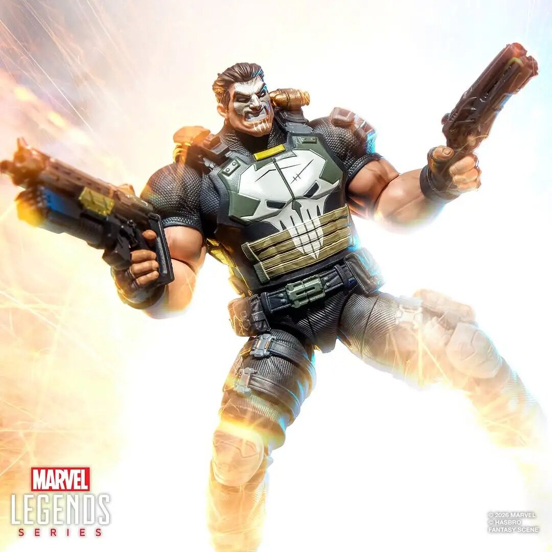 Marvel Legends Marvel Rivals Punisher Action Figure Hasbro Preorder