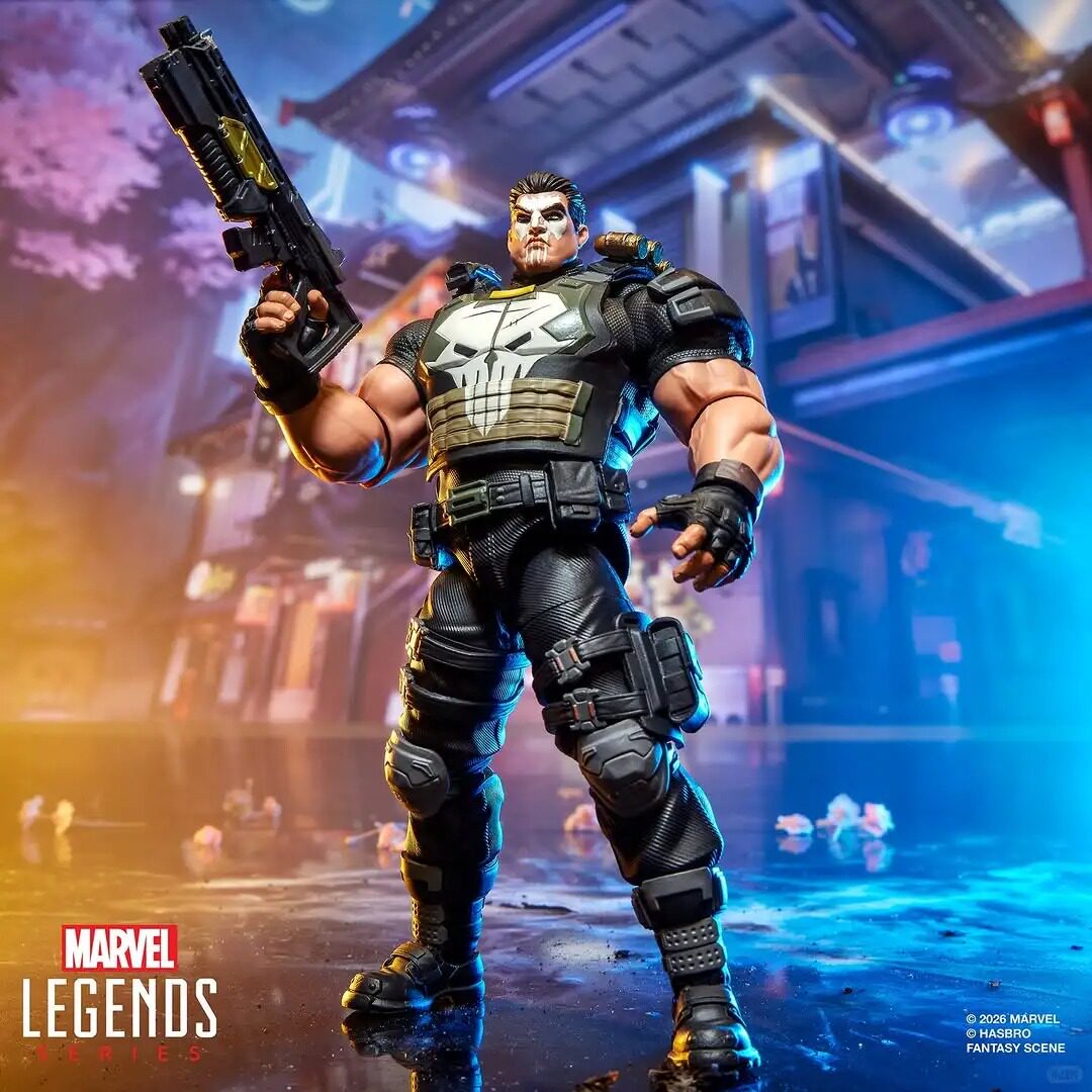 Marvel Legends Marvel Rivals Punisher Action Figure Hasbro Preorder