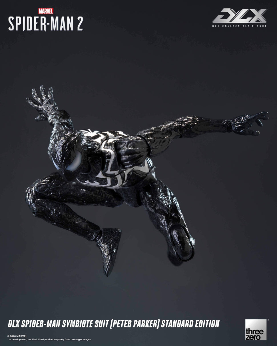 Threezero DLX Spider-Man Symbiote Suit Peter Parker Spider-Man 2 Preorder