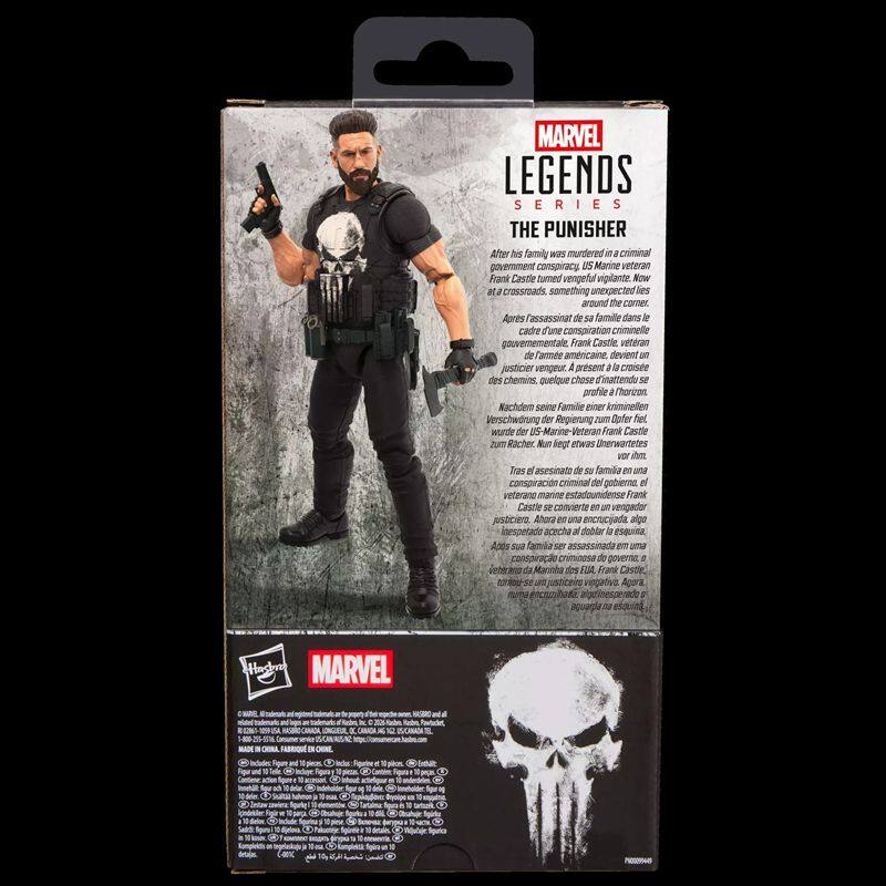 Marvel Legends The Punisher Action Figure Hasbro Marvel Comics Preorder