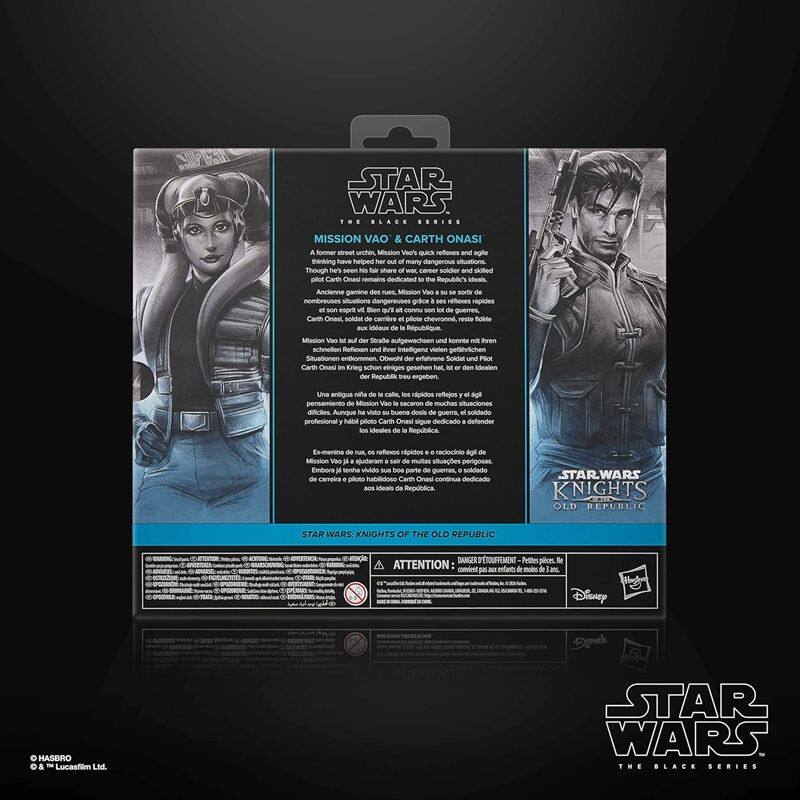 Star Wars Black Series Mission Vao & Carth Onasi 2-Pack Hasbro Preorder