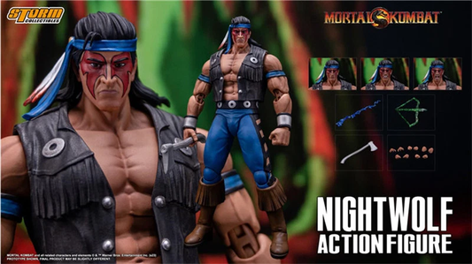 Storm Collectibles Mortal Kombat Nightwolf 1/12 Scale Action Figure