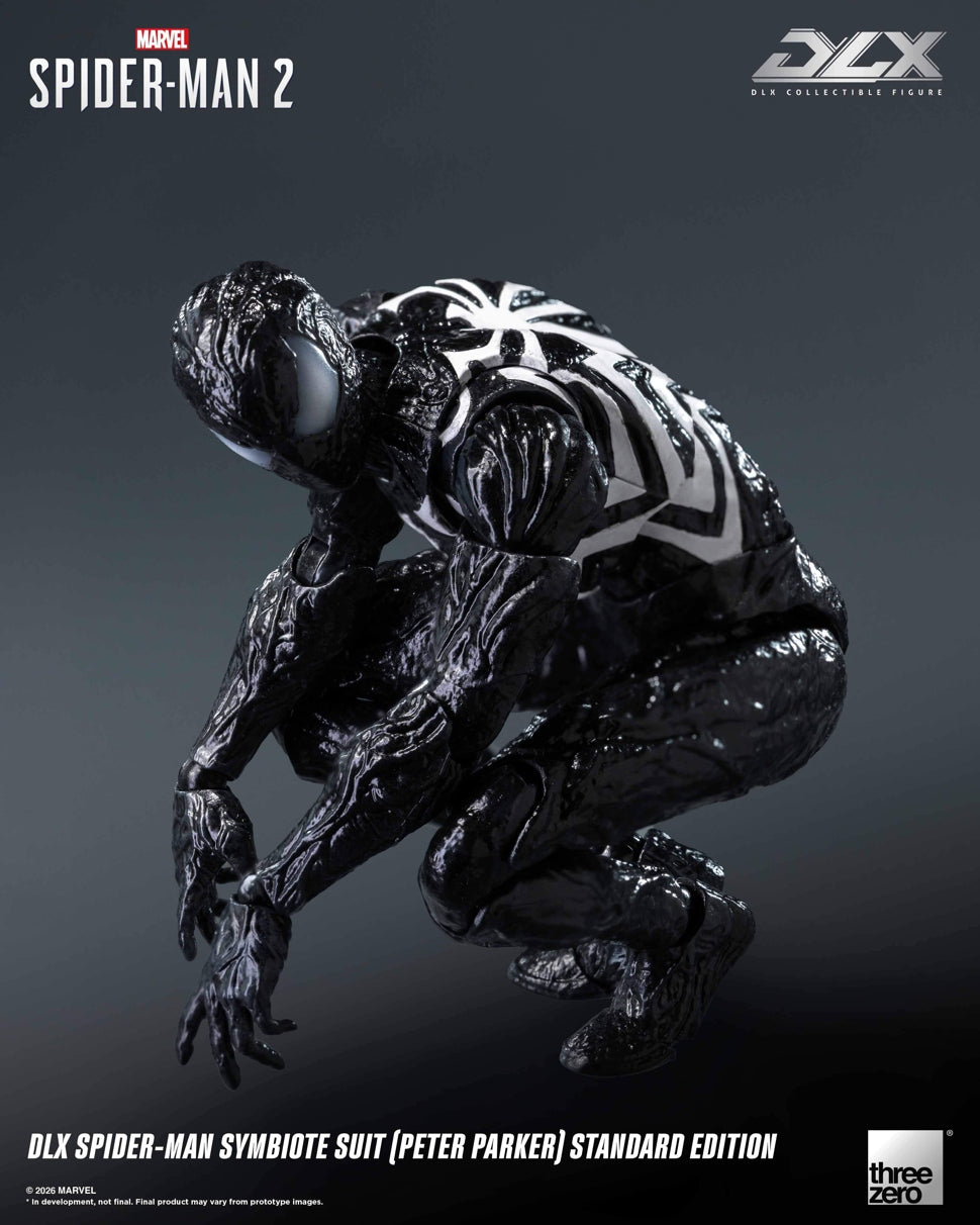 Threezero DLX Spider-Man Symbiote Suit Peter Parker Spider-Man 2 Preorder