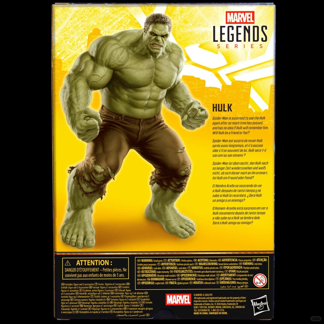 Marvel Legends Hulk Brand New Day Action Figure Hasbro Marvel Preorder