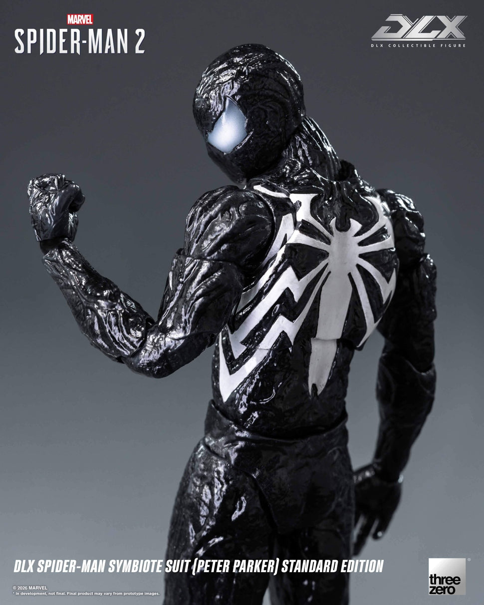 Threezero DLX Spider-Man Symbiote Suit Peter Parker Spider-Man 2 Preorder