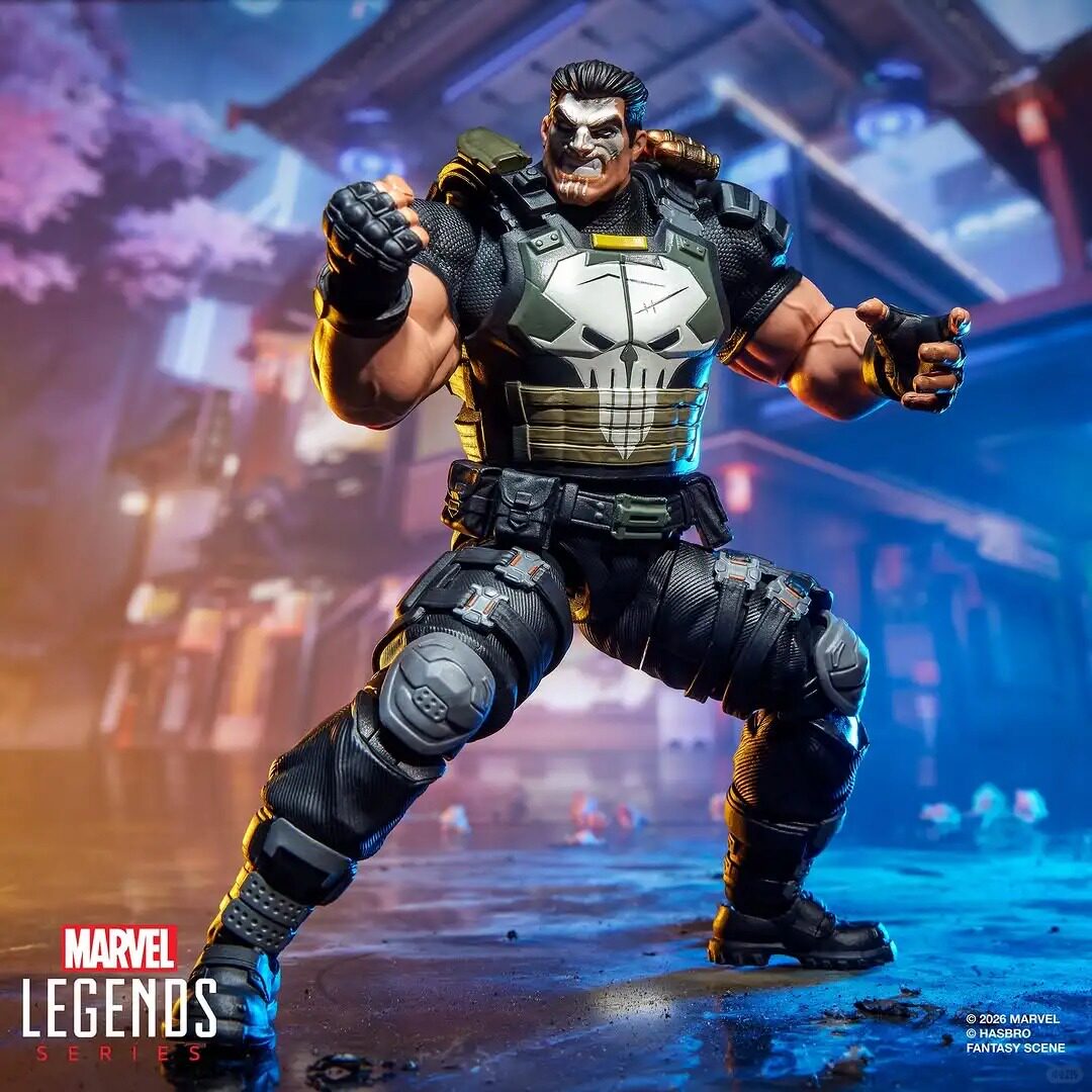 Marvel Legends Marvel Rivals Punisher Action Figure Hasbro Preorder