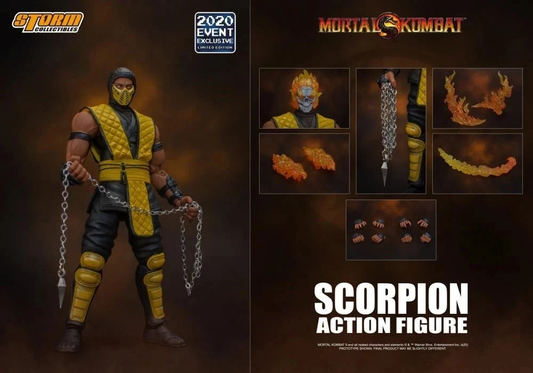 Storm Collectibles Mortal Kombat Scorpion Event 2020 Exclusive 1/12 Figure