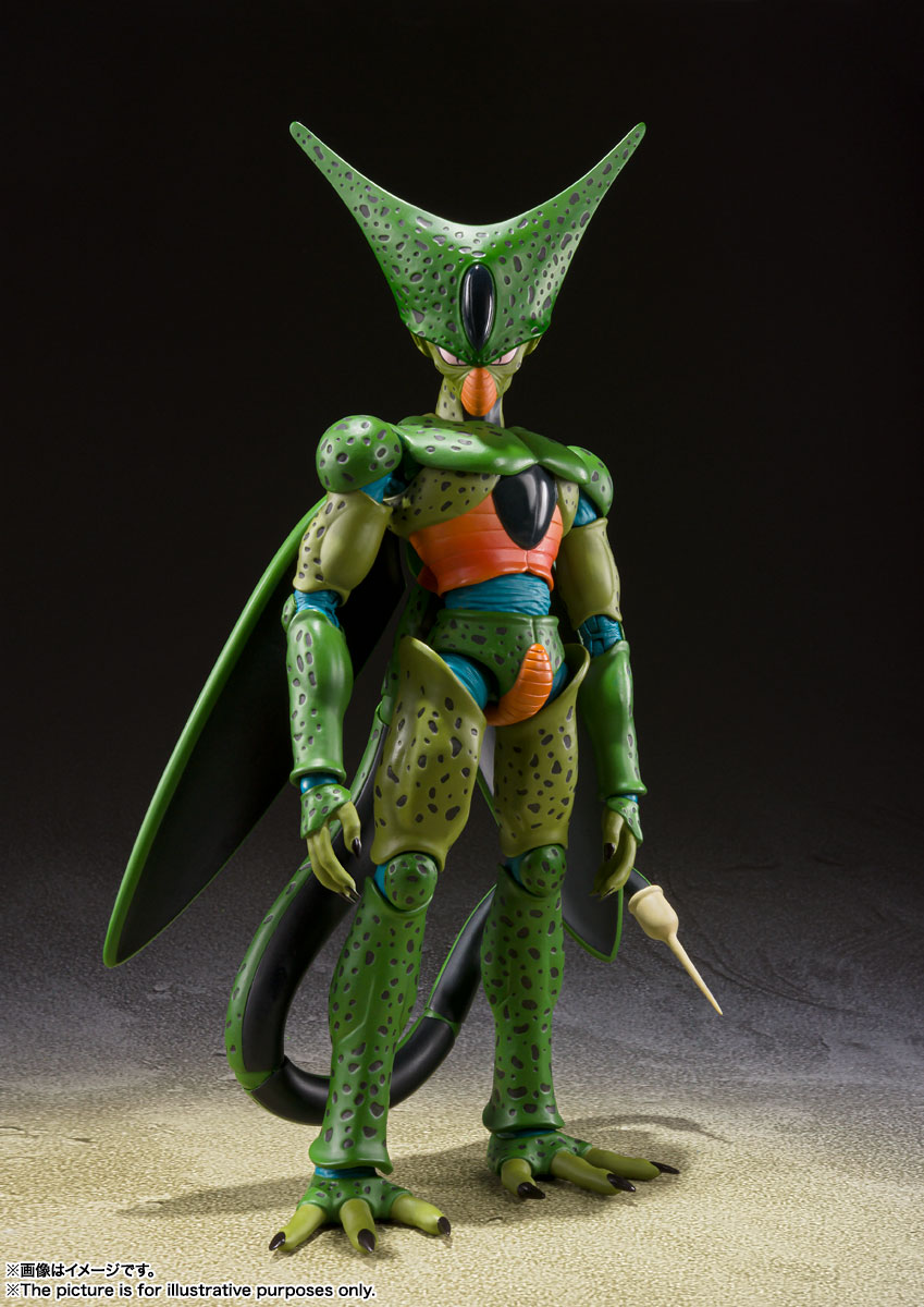S.H.Figuarts Cell First Form Dragon Ball Z Bandai Action Figure Reissue Preorder