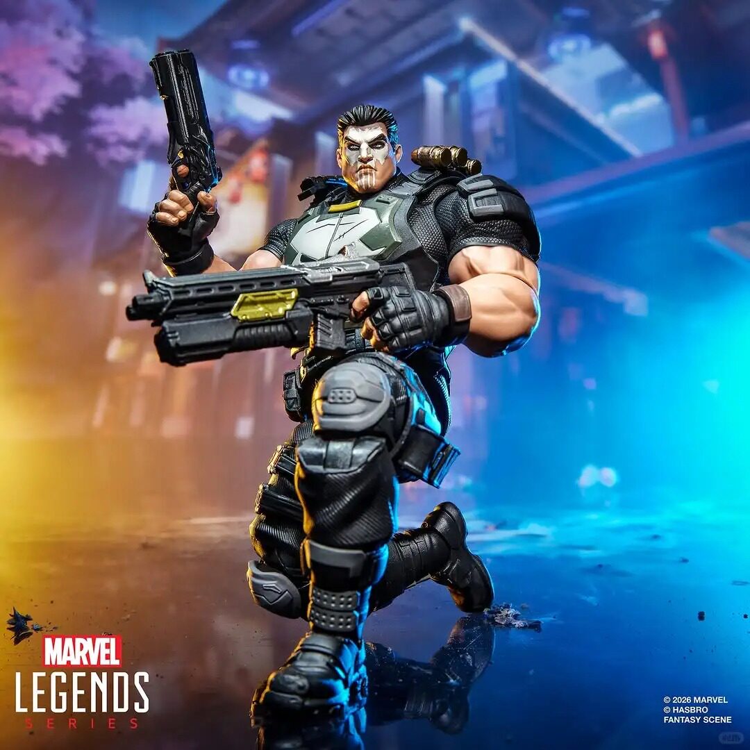 Marvel Legends Marvel Rivals Punisher Action Figure Hasbro Preorder