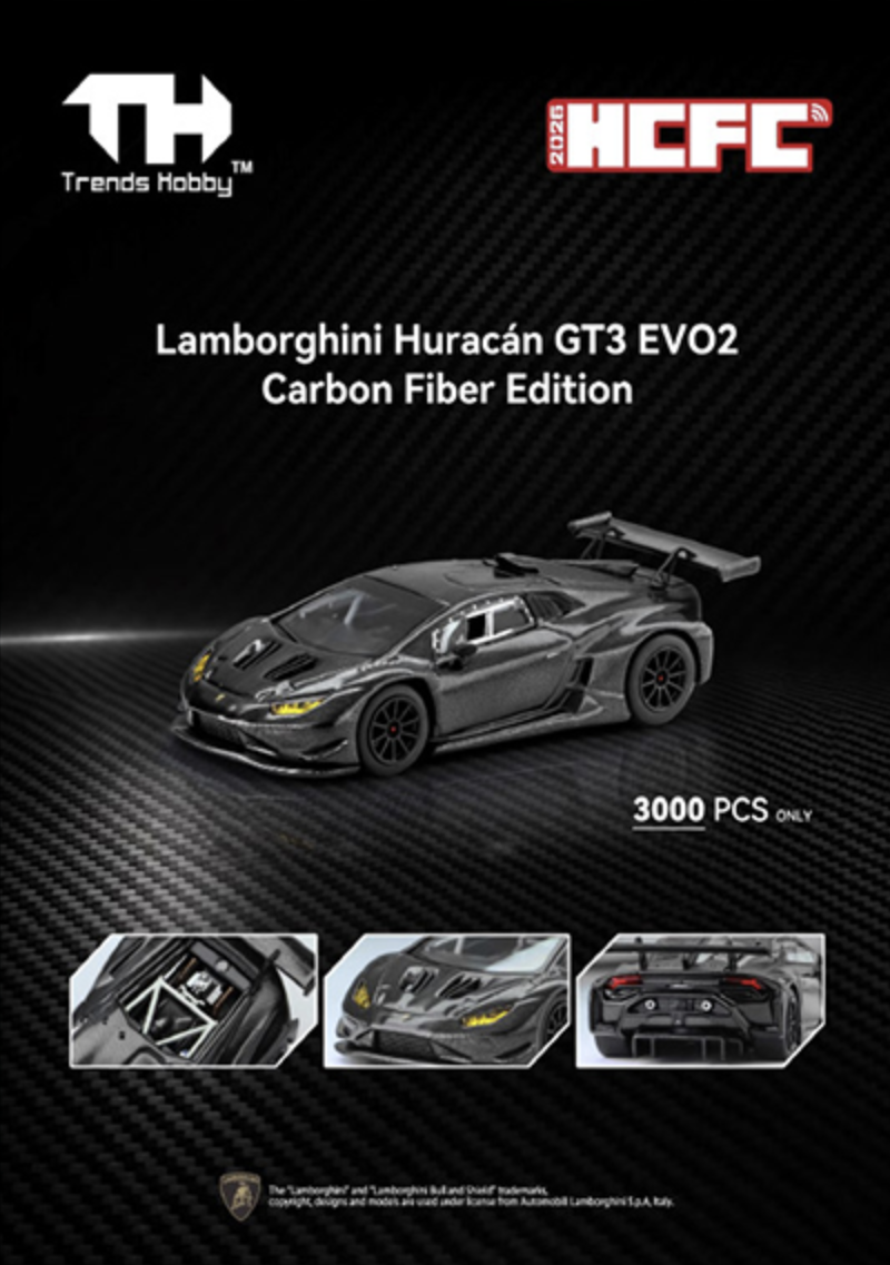 Hangzhou Hobby Expo Trends Hobby Huracan GT3 EVO2 Carbon Fiber