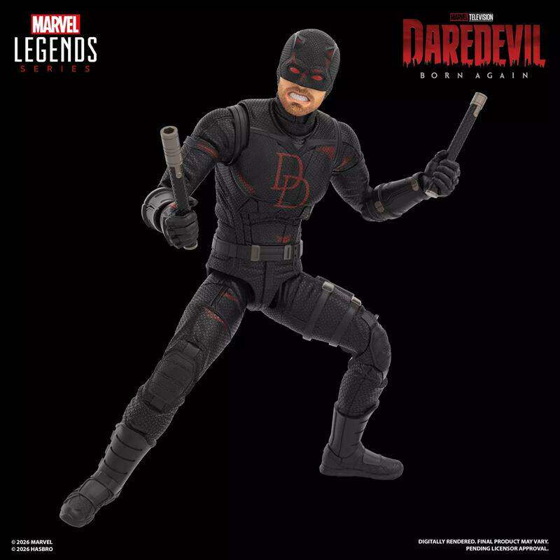 Marvel Legends Daredevil & Jessica Jones Born Again 2-Pack Hasbro Preorder
