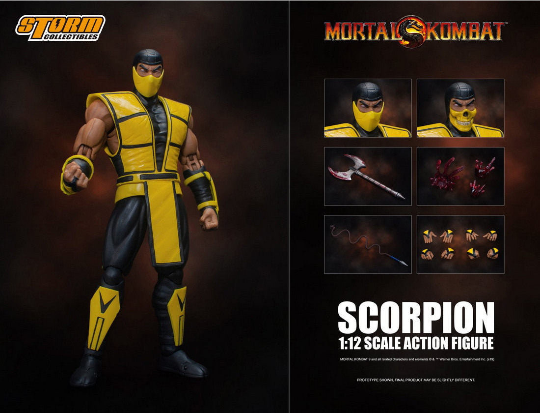 Storm Collectibles Mortal Kombat Scorpion 2.0 1/12 Scale Action Figure