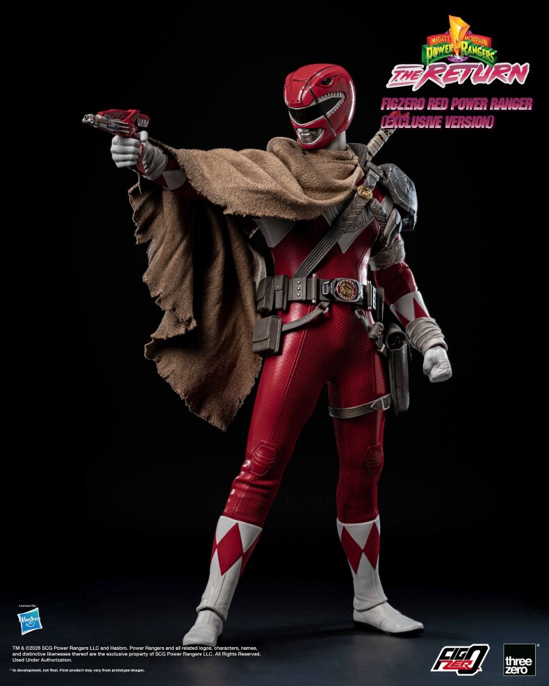 Threezero 1/6 Mighty Morphin Power Rangers Red Ranger Action Figure Q1 2027