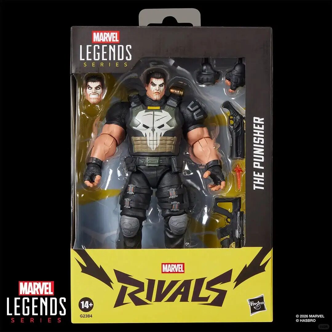 Marvel Legends Marvel Rivals Punisher Action Figure Hasbro Preorder