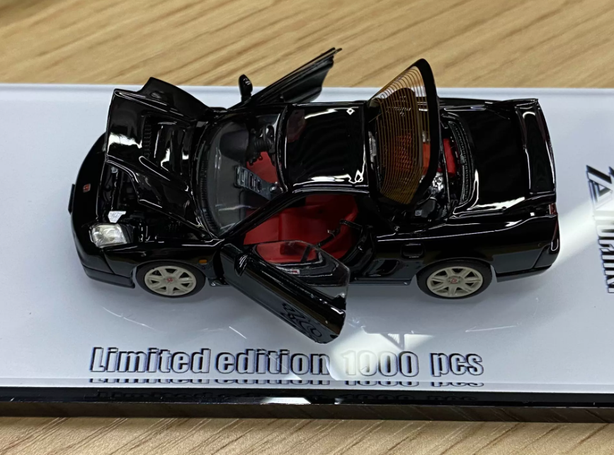 TOPART 1/64 Honda NSX Gloss Black Limited 1000