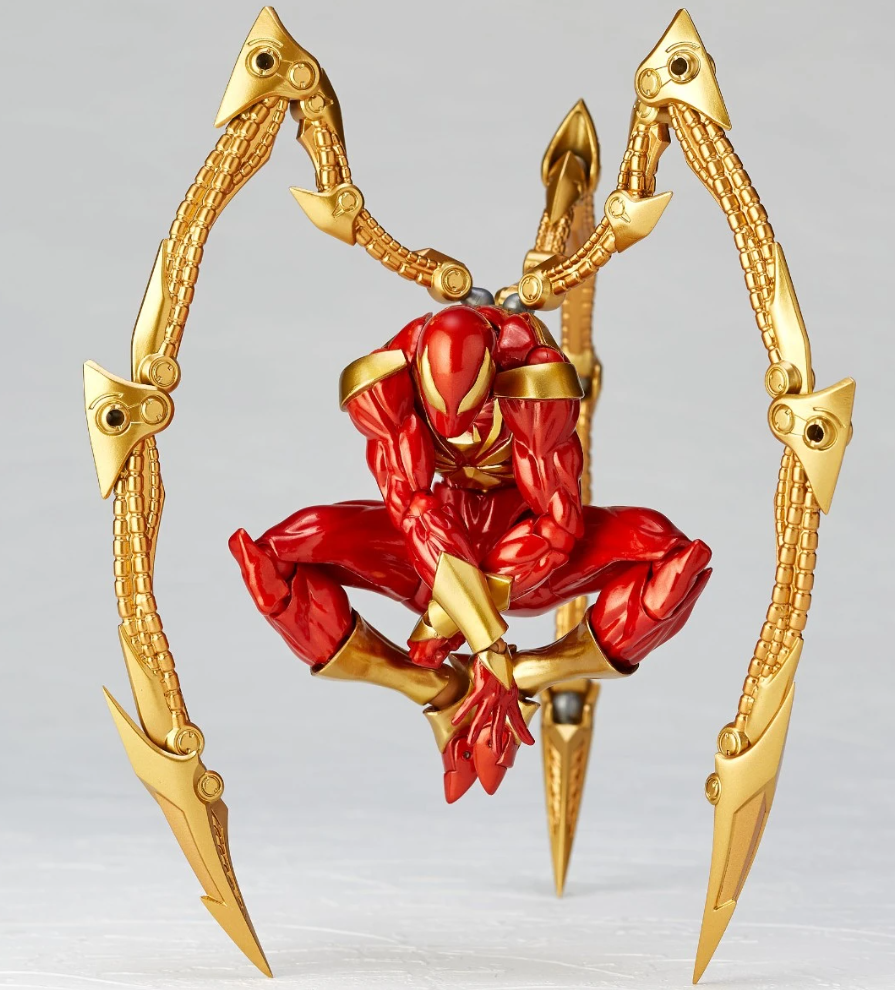 Kaiyodo Revoltech Amazing Yamaguchi 023 Iron Spider