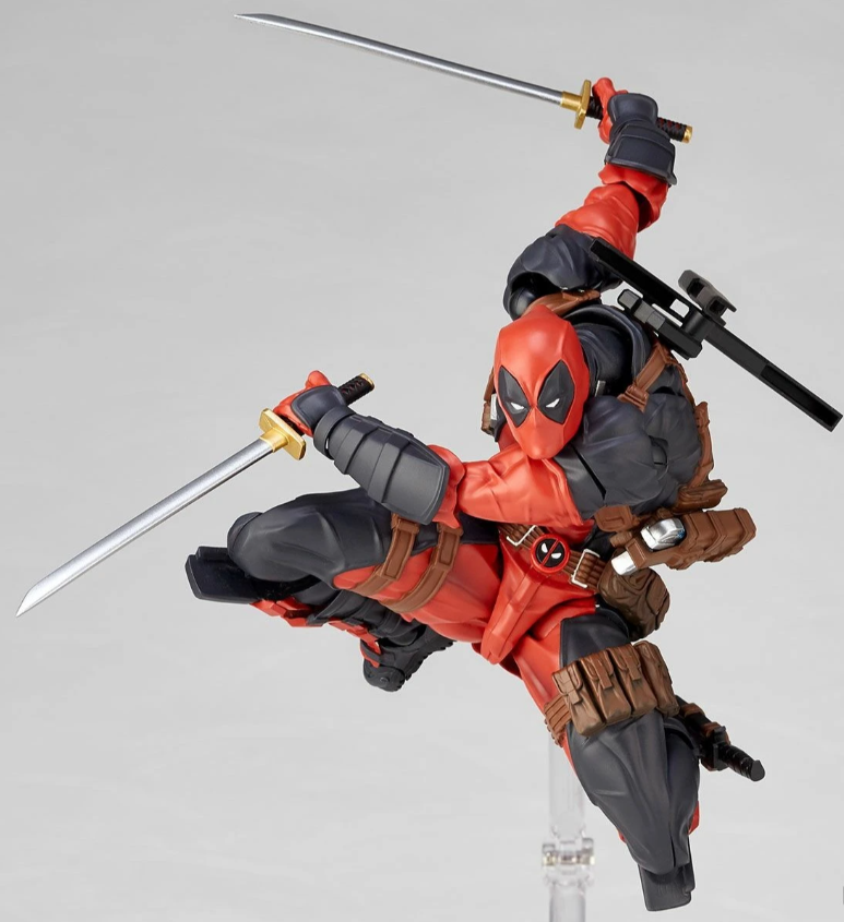 Kaiyodo Revoltech Amazing Yamaguchi Deadpool Action Figure