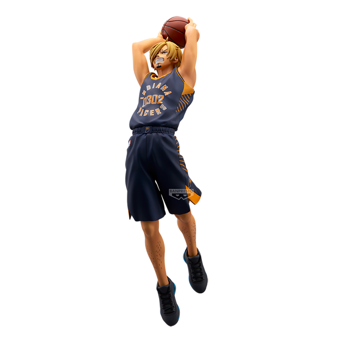Bandai One Piece x NBA Sanji Indiana Pacers MSB Figure Preorder