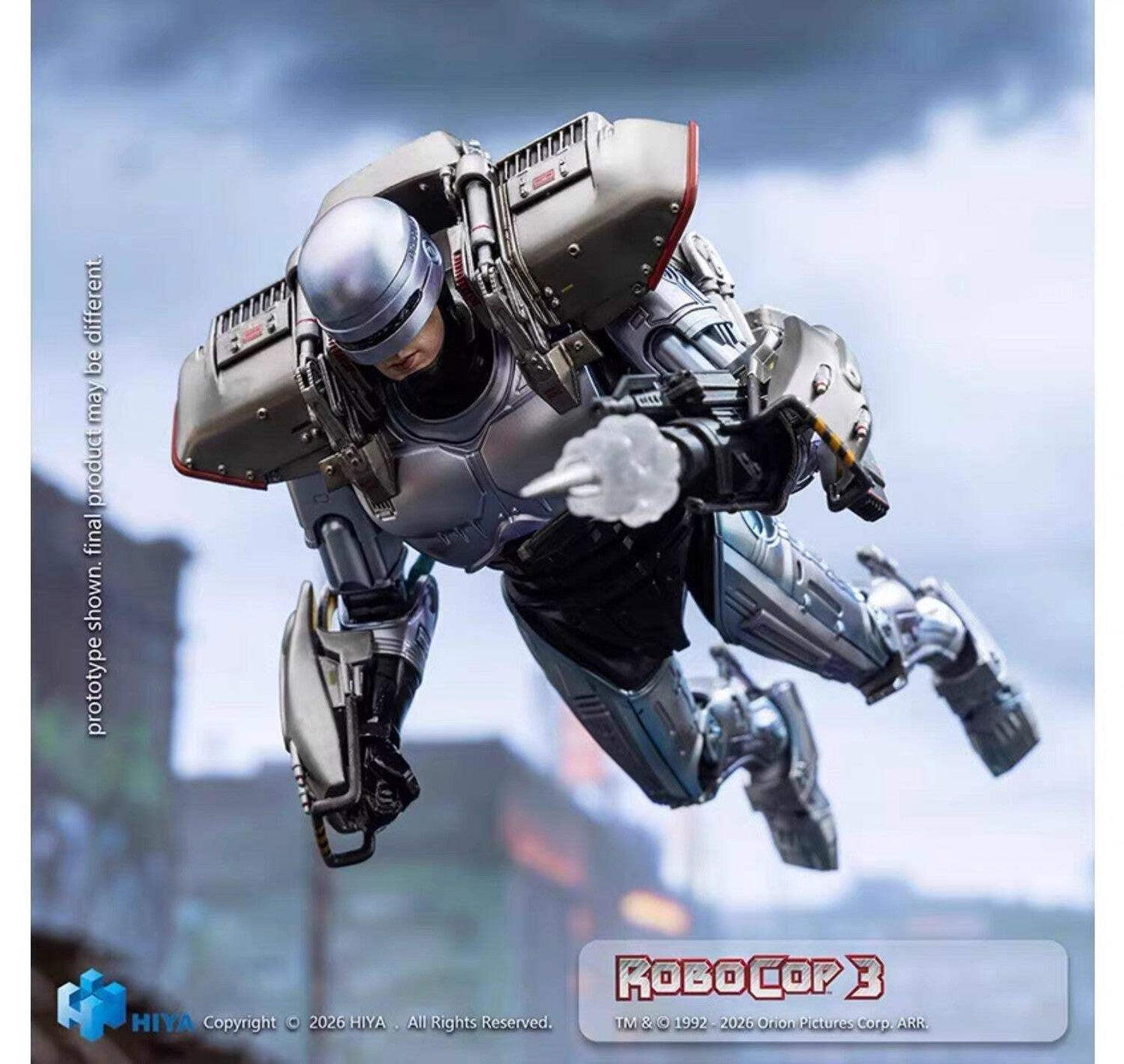 Hiya Toys RoboCop 3 RoboCop 1/12 Scale Action Figure Preorder Dec 2026