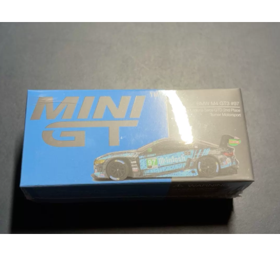 MINIGT 1/64 BMW M4 GT3 #97 Turner Motorsport IMSA Laguna Seca HK Ver.