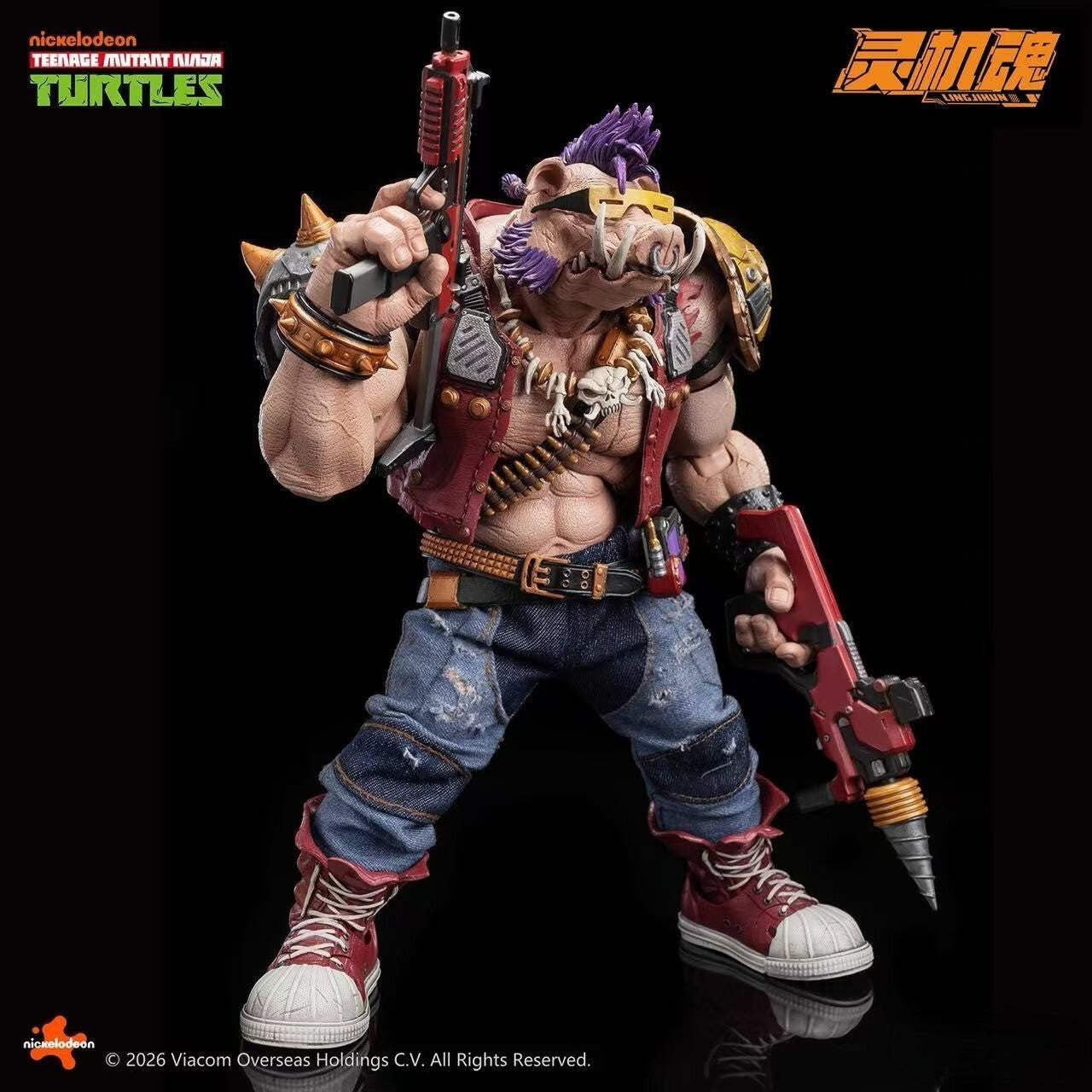 TMNT Bebop 1/12 Action Figure LingJiHun PREORDER