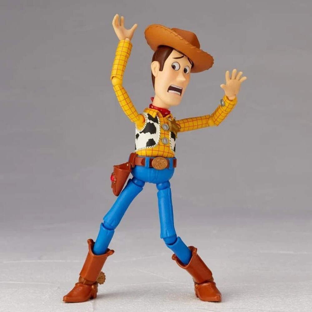 Kaiyodo Revoltech Woody Ver 1.5 Toy Story Action Figure Disney Pixar w/ Alien