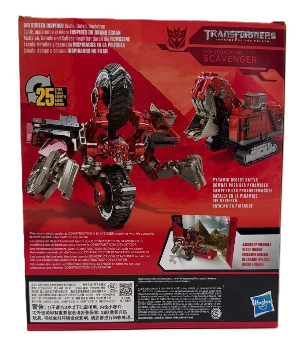 Transformers Studio Series SS55 Scavenger Revenge of the Fallen Constructicon
