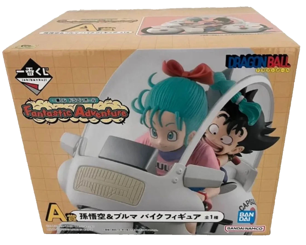 Dragon Ball Ichiban Kuji Fantastic Adventure Goku Bulma Bike Figure A Prize