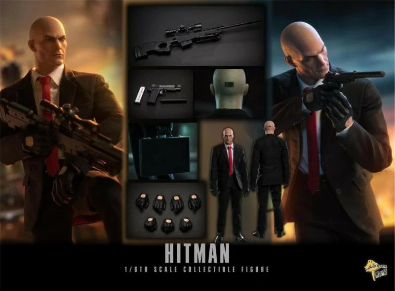 Master Team Hitman Agent 47 1/6 Scale Collectible Figure Action Figure