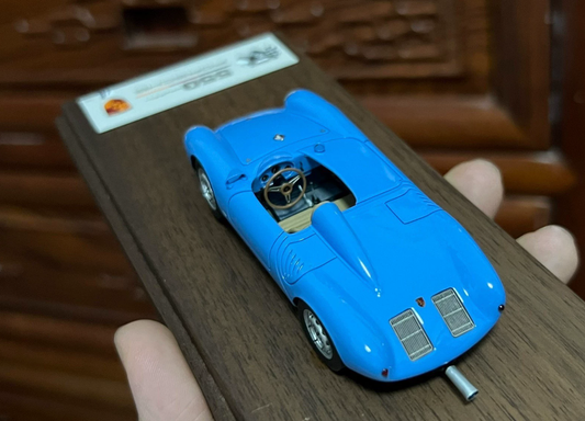 DMH 1:43 Porsche 550 Spyder Limited Edition Blue Resin Model (30 pcs)