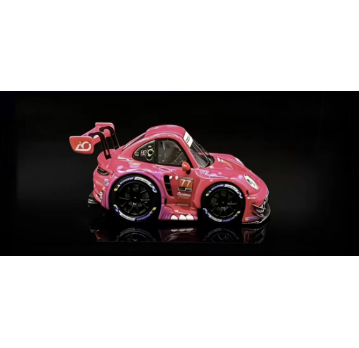 All in Fanatic 1/64 Porsche 911 RSR Q-Car Pink Dino TDE 2026 Exclusive