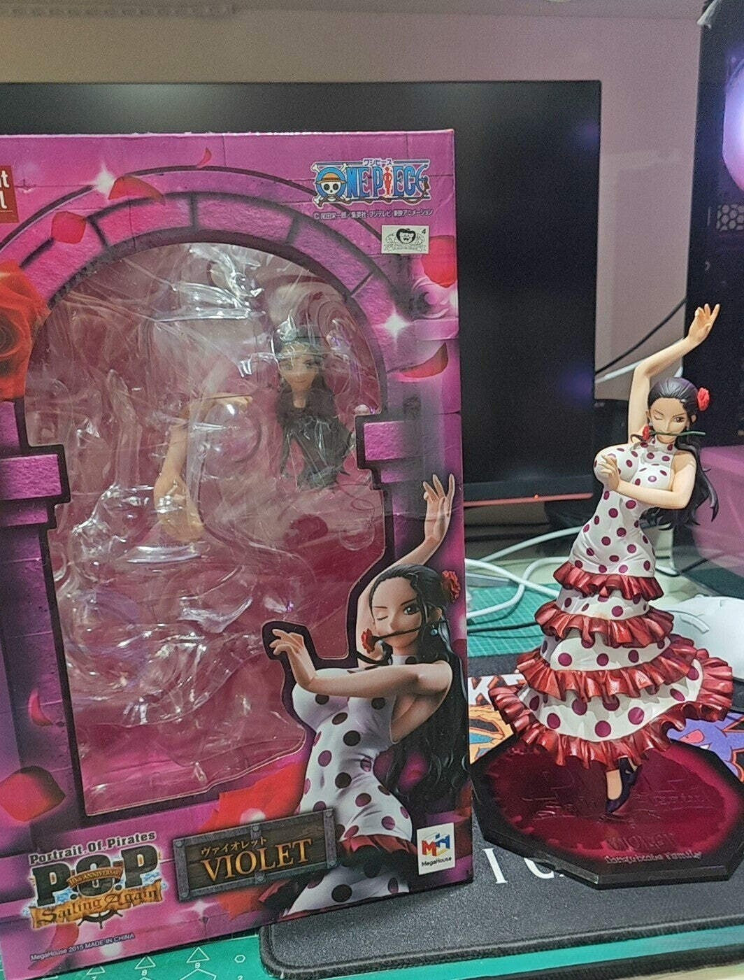 MegaHouse Portrait of Pirates Violet P.O.P Sailing Again One Piece Figure