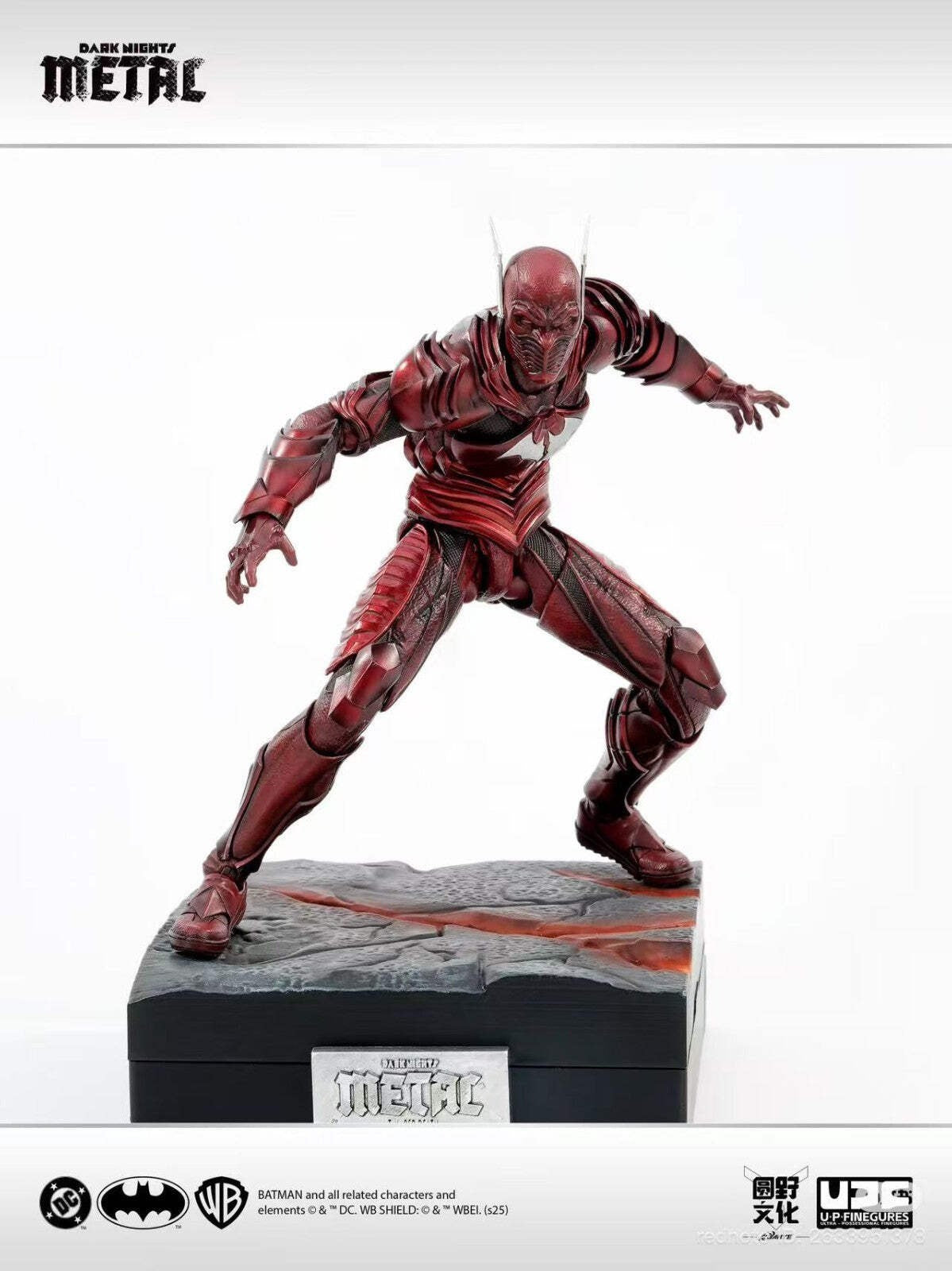 In Stock LPZZ Batman Red Death Dark Nights Metal 1/12 Action Figure
