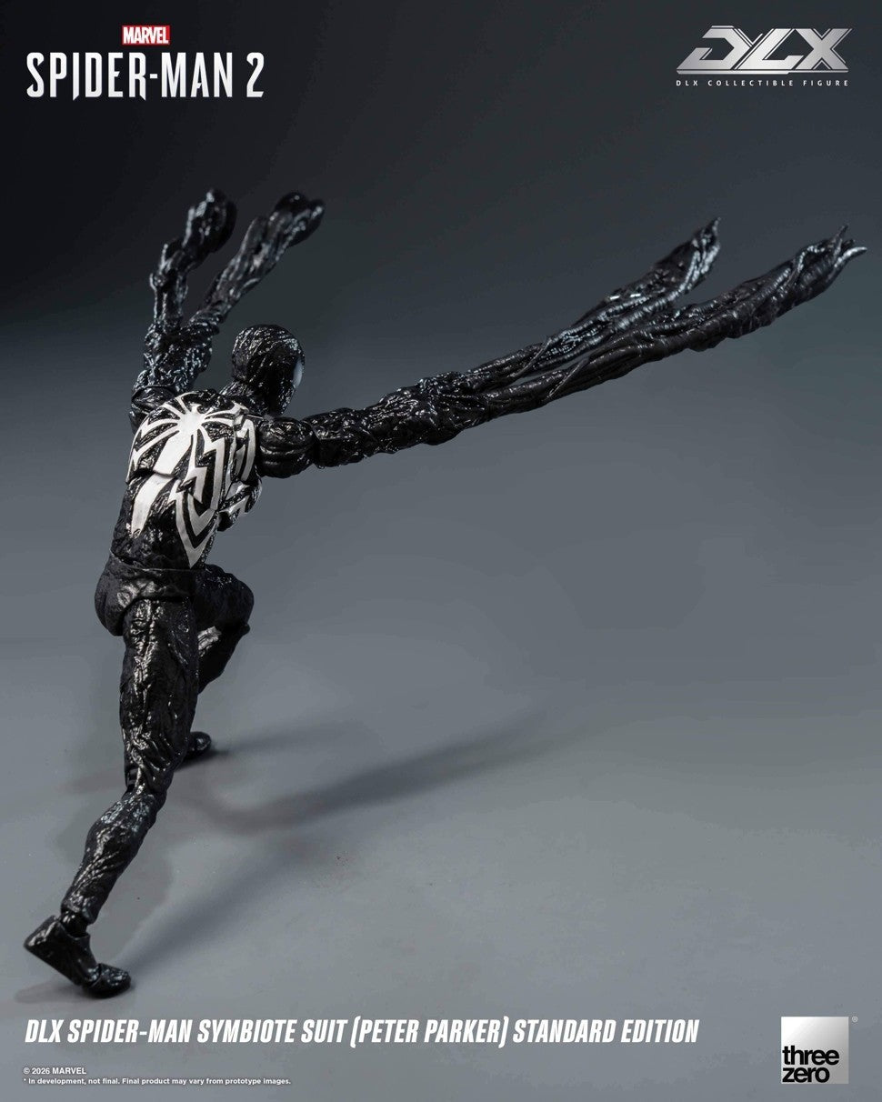 Threezero DLX Spider-Man Symbiote Suit Peter Parker Spider-Man 2 Preorder