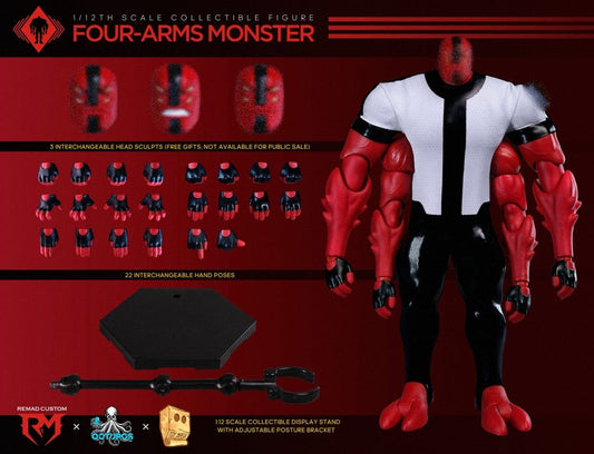 RemadCustom 1/12 Four-Arms Monster Action Figure Preorder Q4 2026