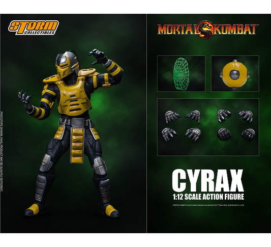Storm Collectibles Mortal Kombat Cyrax 1/12 Scale Action Figure MK3