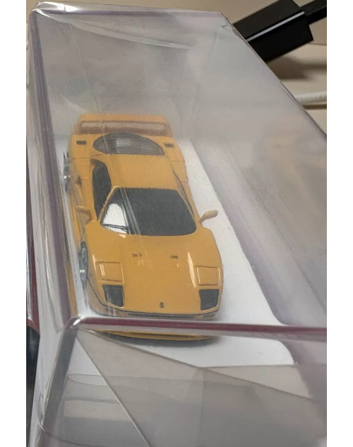 1/64 DMH Ferrari F40 First Edition Yellow Resin Model