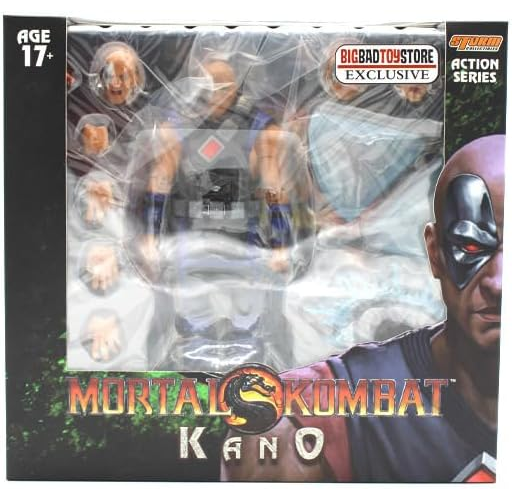 Storm Collectibles Mortal Kombat Kano BBTS Exclusive 1/12 Action Figure
