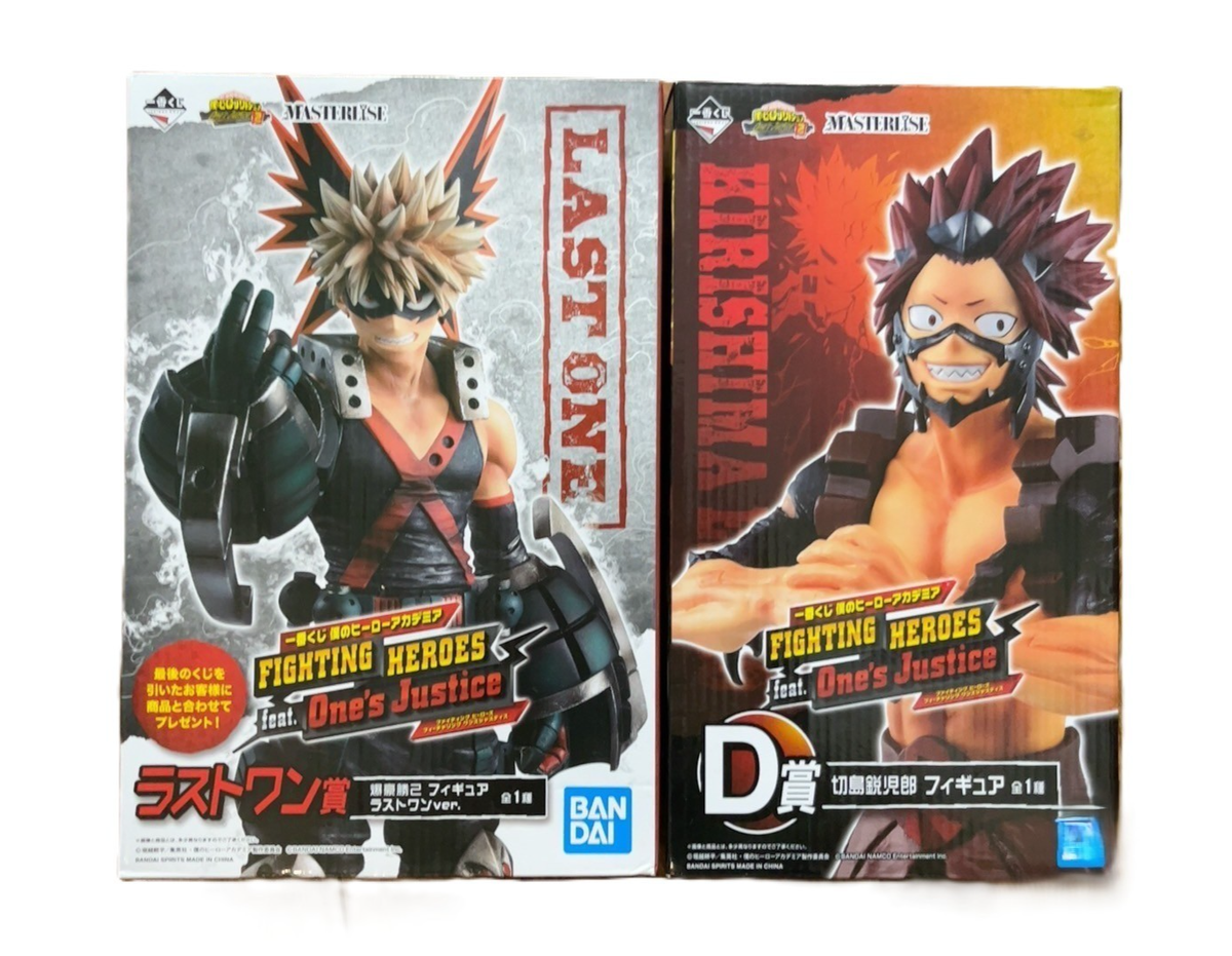 Ichiban Kuji MHA Figure Set – Last & D Prize Fighting Heroes feat. One’s Justice