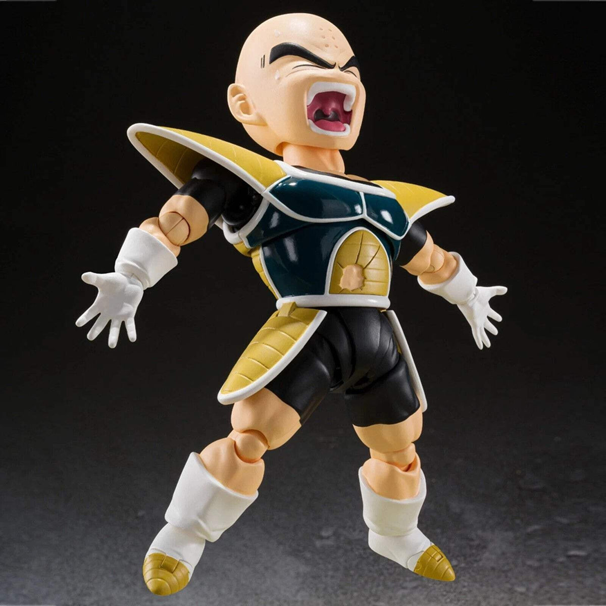 SH Figuarts Krillin Saiyan Armor Dragon Ball Z Bandai Tamashii Nations