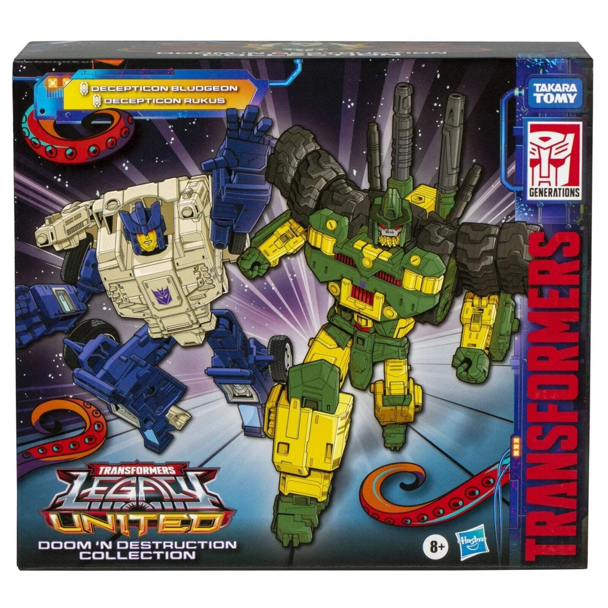 Transformers Legacy United Doom N Destruction 2-Pack Bludgeon Rukus Hasbro