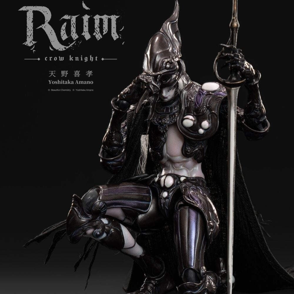 Yoshitaka Amano Crow Knight Raim 1/12 Art Figure Collectible PREORDER Jan 2027