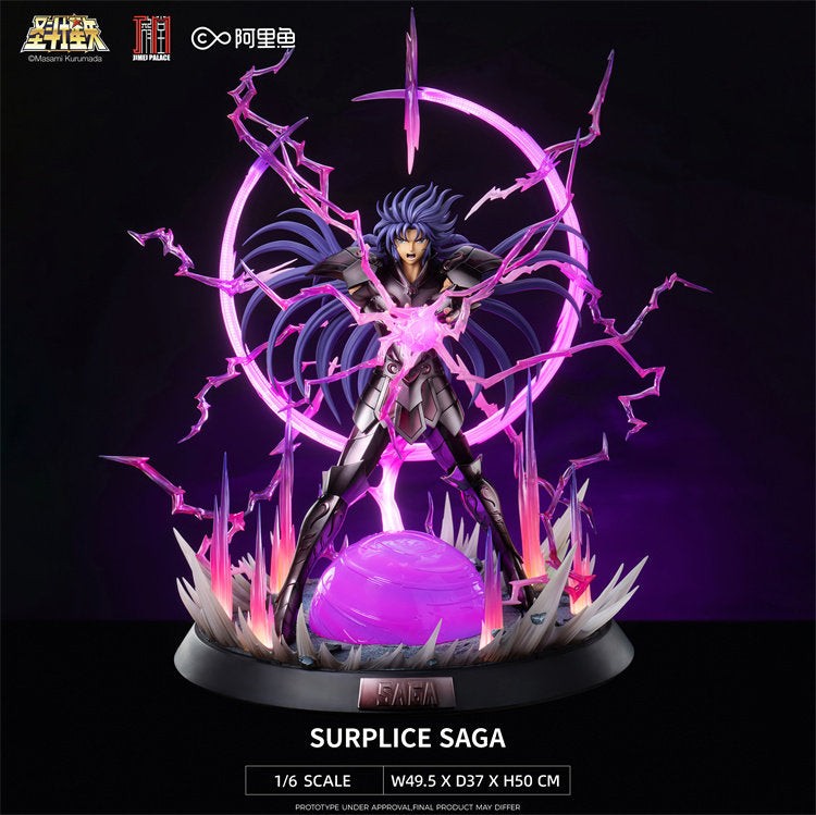 Jimei Palace Saint Seiya Surplice Saga Gemini 1/6 Statue Preorder Q1 2027