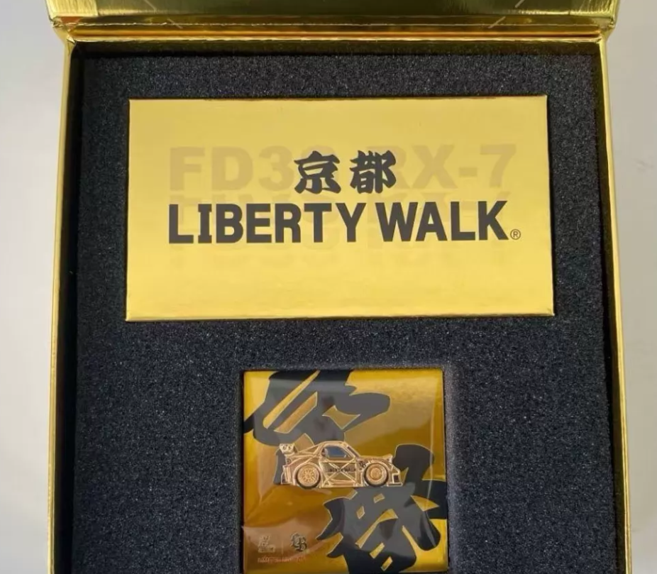 INNO64 1/64 LB-Super Silhouette RX-7 FD Gold Kyoto Limited Edition Box Set