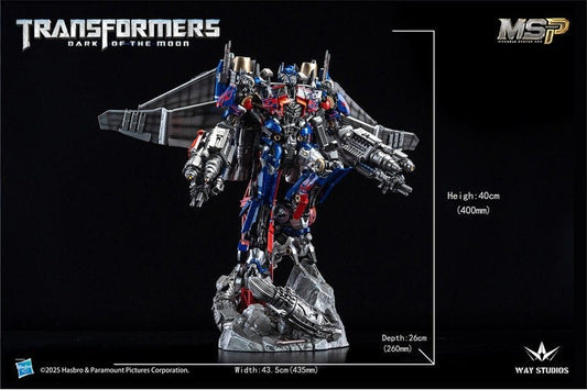WAY Studios MSP Optimus Prime Winged Deluxe Version Statue Preorder Q3 2026