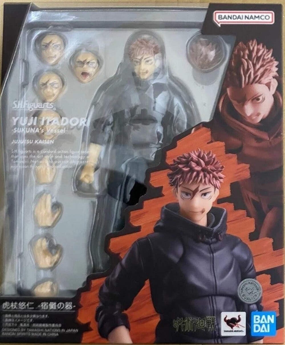 S.H.Figuarts Yuji Itadori Jujutsu Kaisen Action Figure Bandai SHF Sukuna New