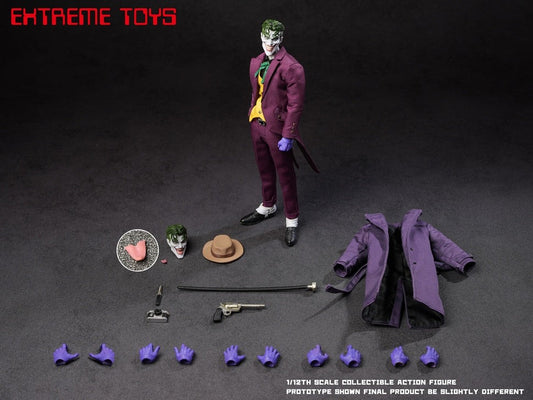Extreme Toys EX004 The Joker 1/12 Action Figure Batman Preorder